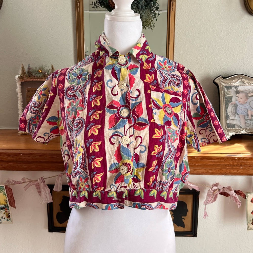 1940s Blouse
